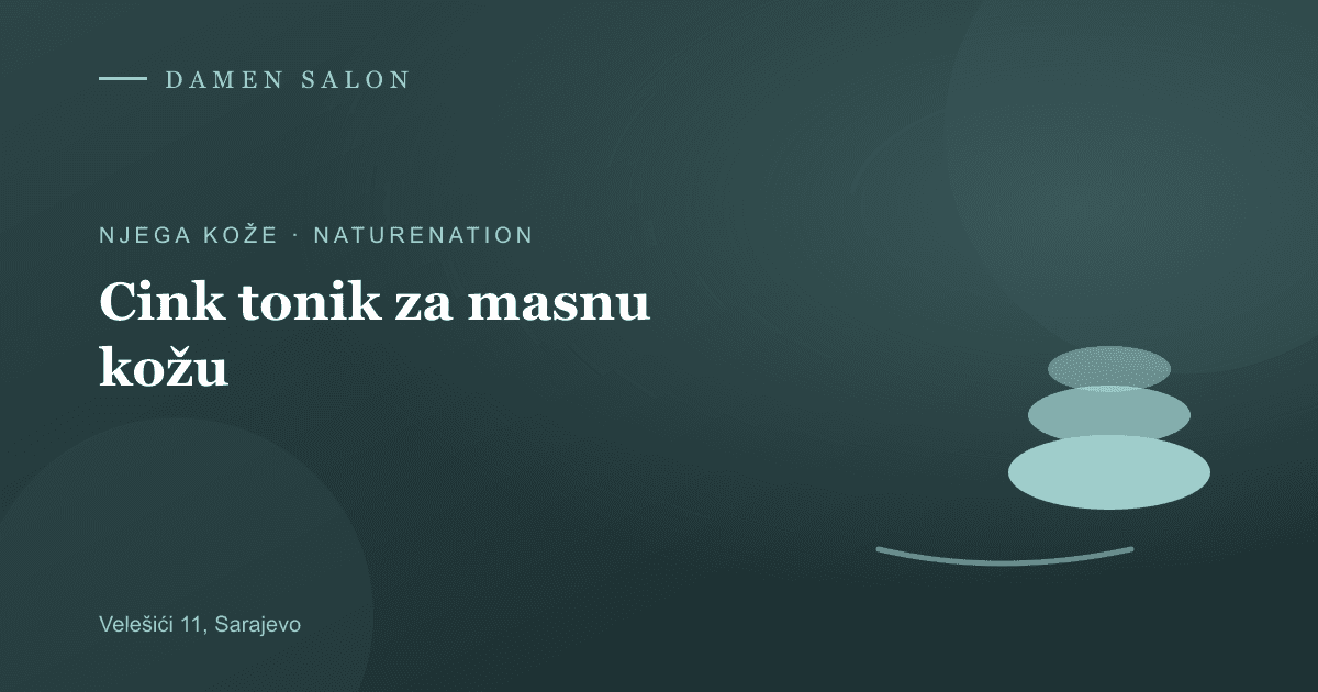 Cover Image for Cink tonik za lice — za masnu kožu i nečistoće (2026)