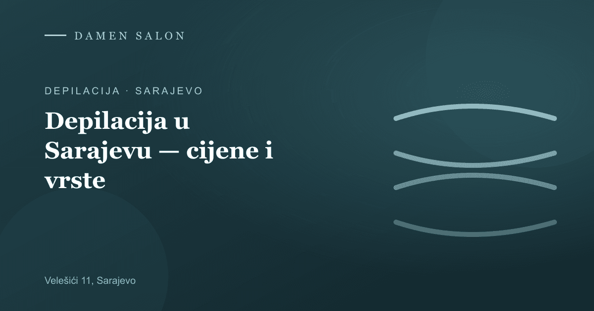 Cover Image for Waxing in Sarajevo — Prices and Types (Wax, Sugaring, Laser)