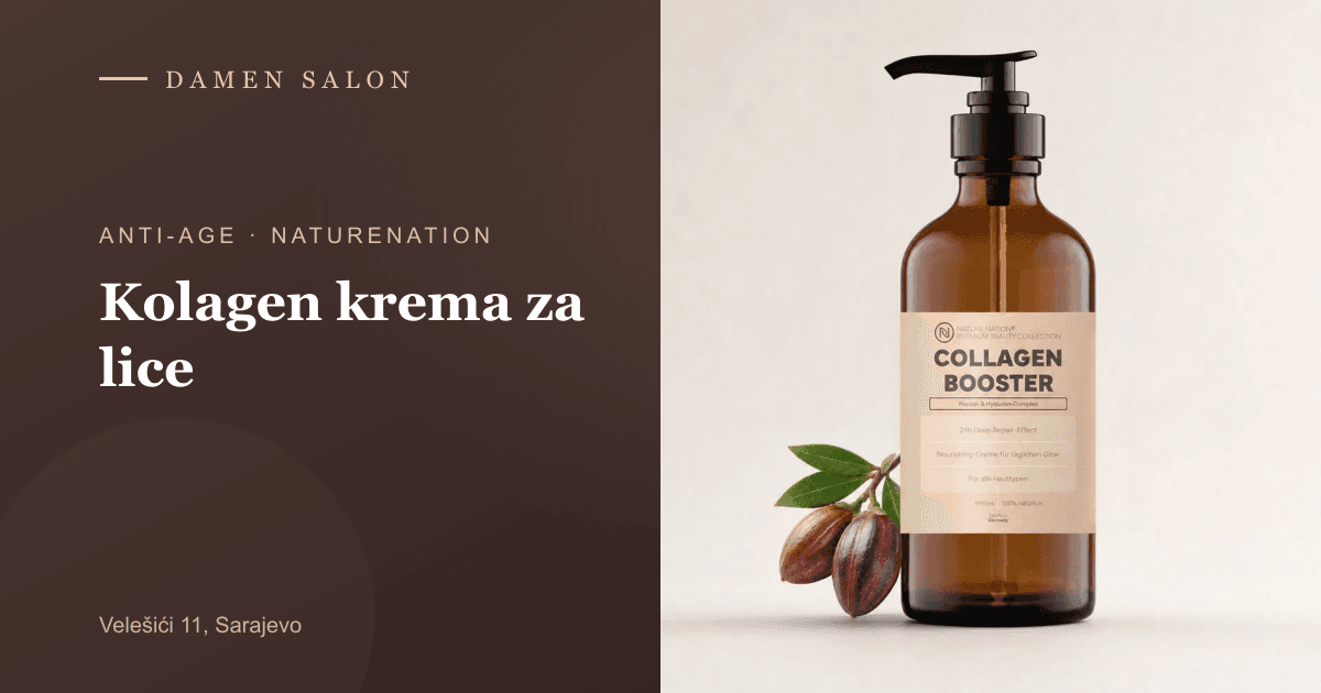 Cover Image for Kolagen krema za lice — šta radi i kome odgovara (2026)
