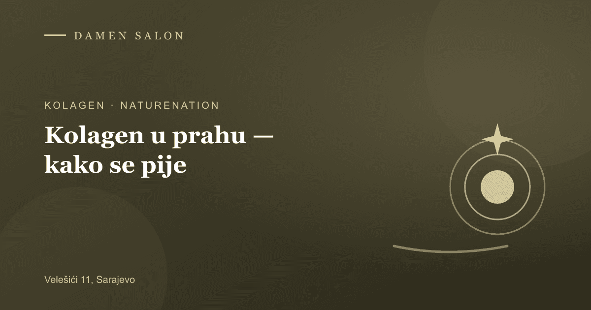 Cover Image for Kolagen u prahu — kako se pije i šta realno očekivati (2026)