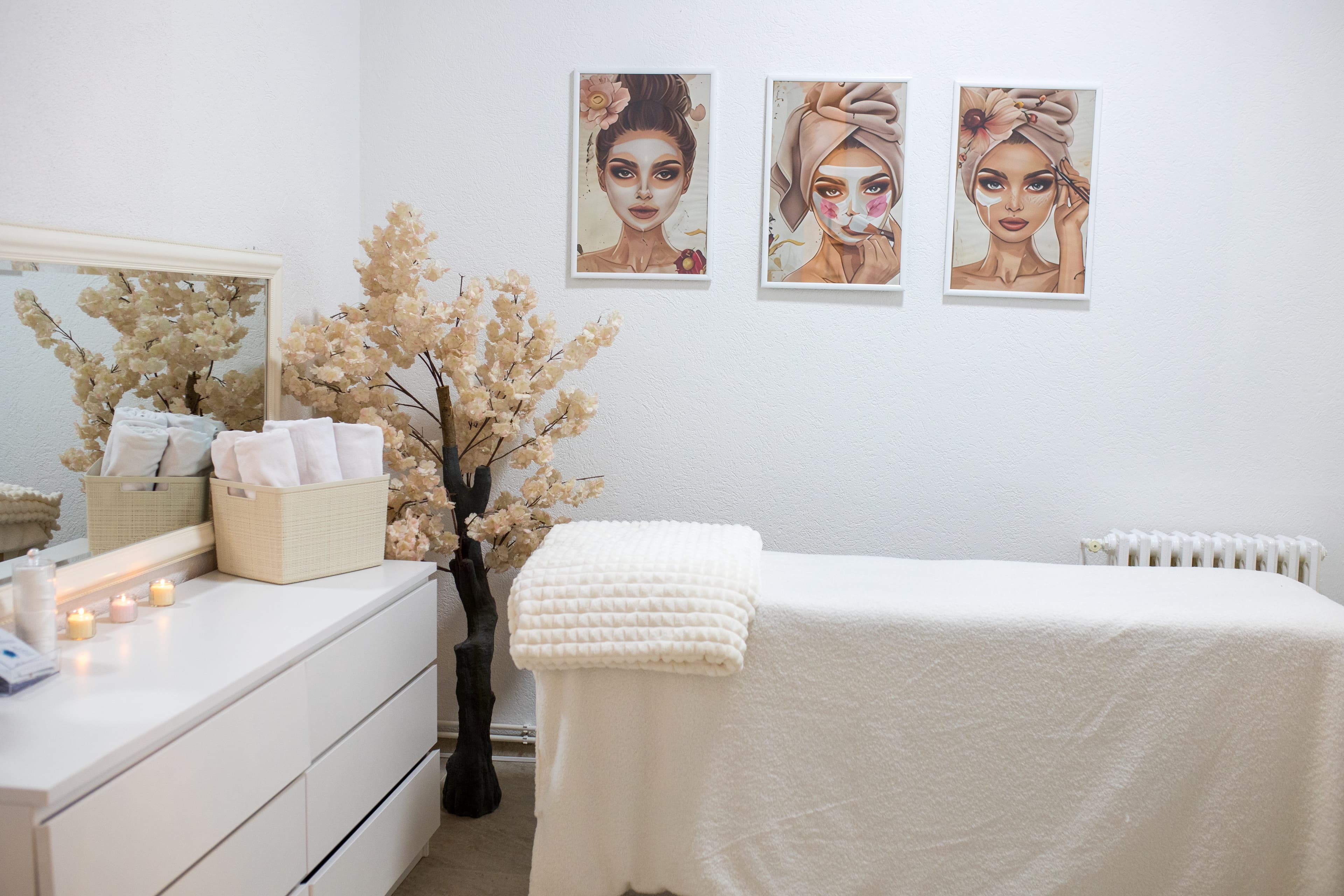 Premium salon interijer sa smirenom atmosferom